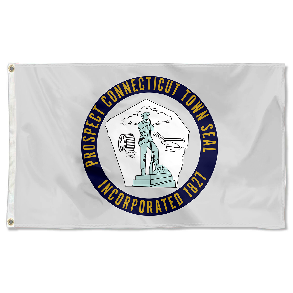 Fyon Prospect, Connecticut flag Banner