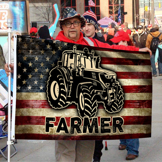 Fyon Proud Farmer Flag 41510 Indoor and outdoor banner