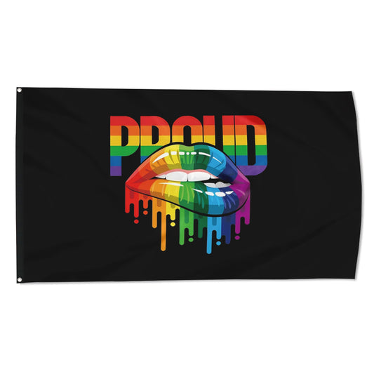 Proud Lip Flag Banner