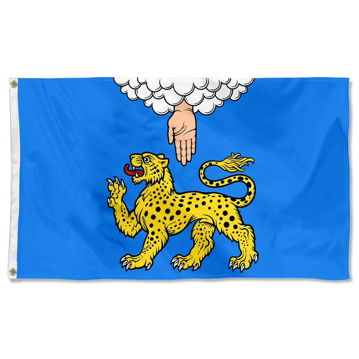 Fyon Pskov Oblast Flag Indoor and outdoor banner 40123