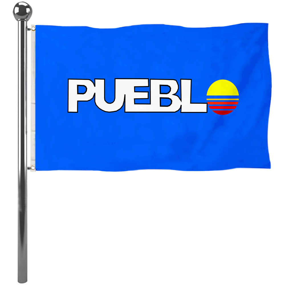 Fyon Pueblo, Colorado flag Banner