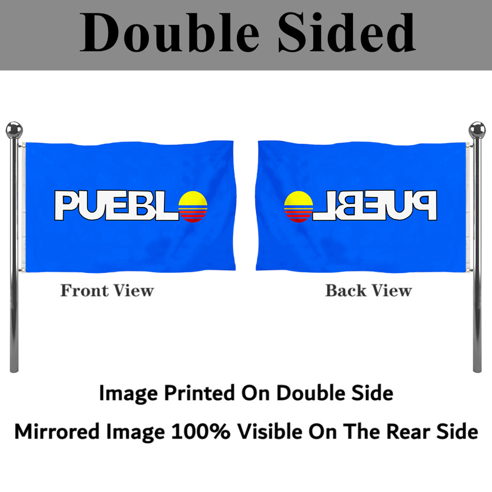 Fyon Pueblo, Colorado flag Banner