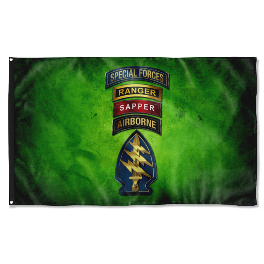 Fyon Quad Canopy Special Forces Flag Indoor and outdoor banner