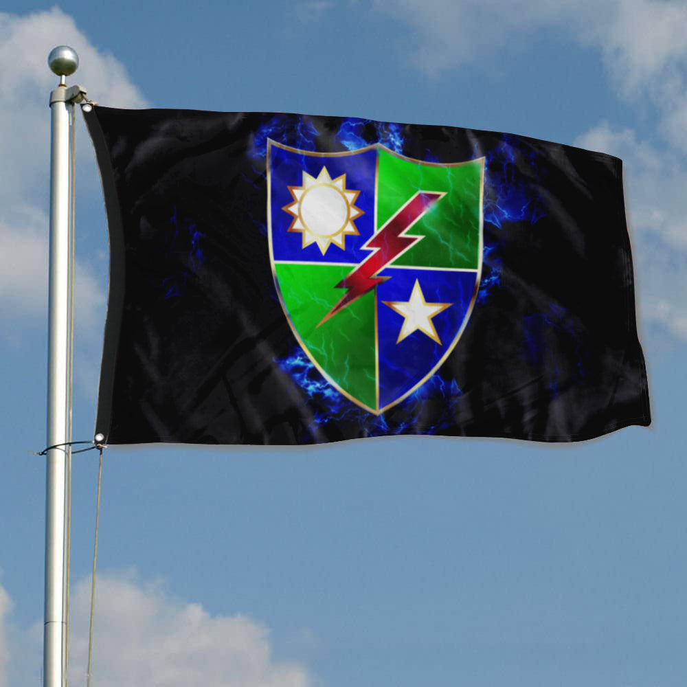Fyon Ranger Regiment Electric Crest Flag Indoor and outdoor banner