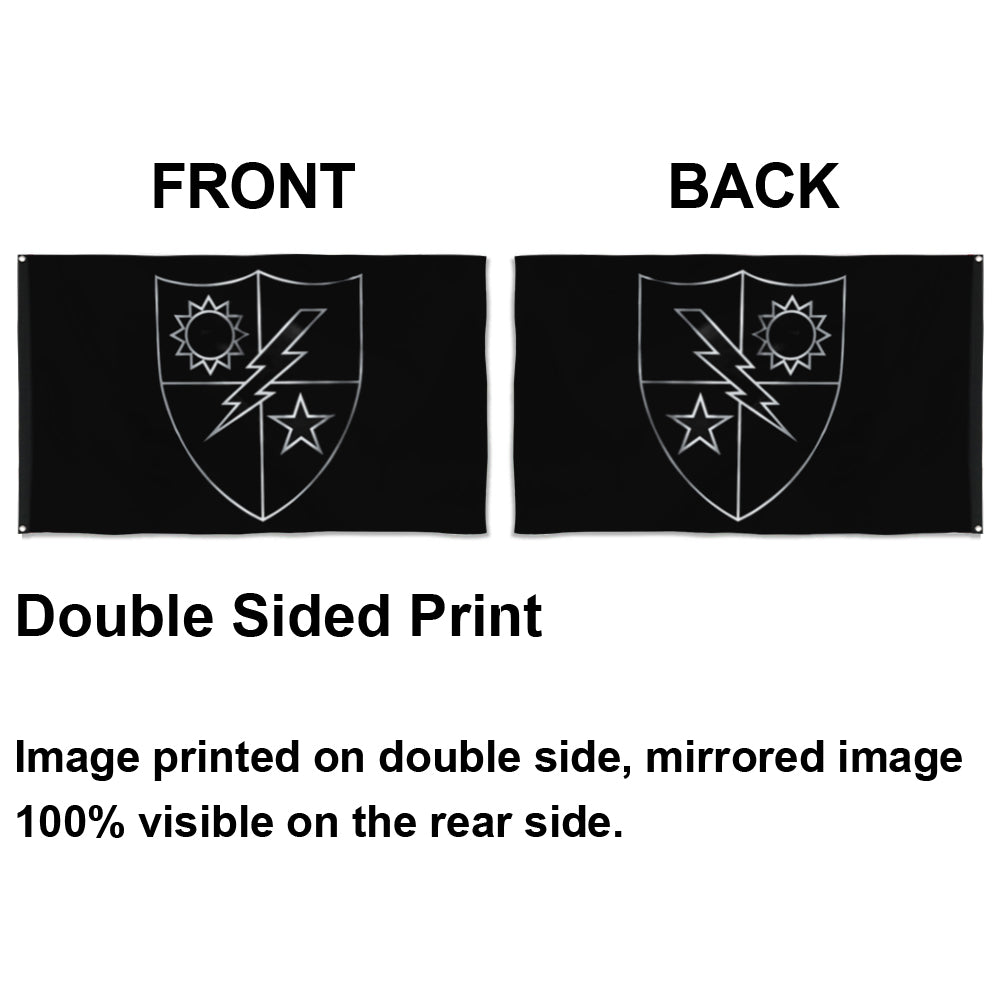 Fyon Ranger Regiment Silver Crest Flag Indoor and outdoor banner