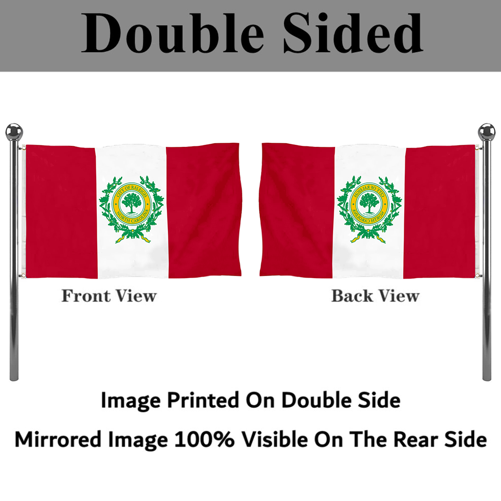 Fyon Raleigh, North Carolina Flag banner