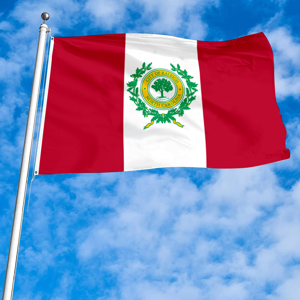 Fyon Raleigh, North Carolina Flag banner
