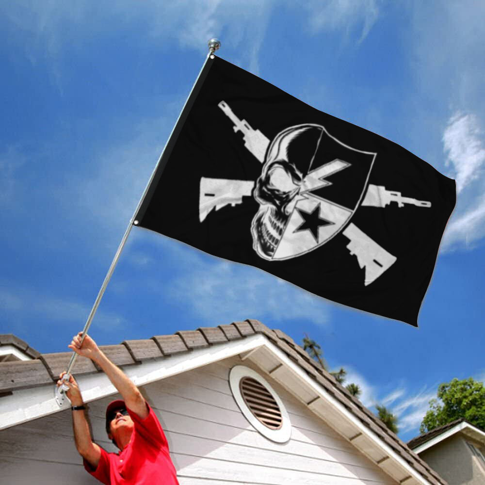 Fyon Ranger Regiment Pirate Flag Indoor and outdoor banner