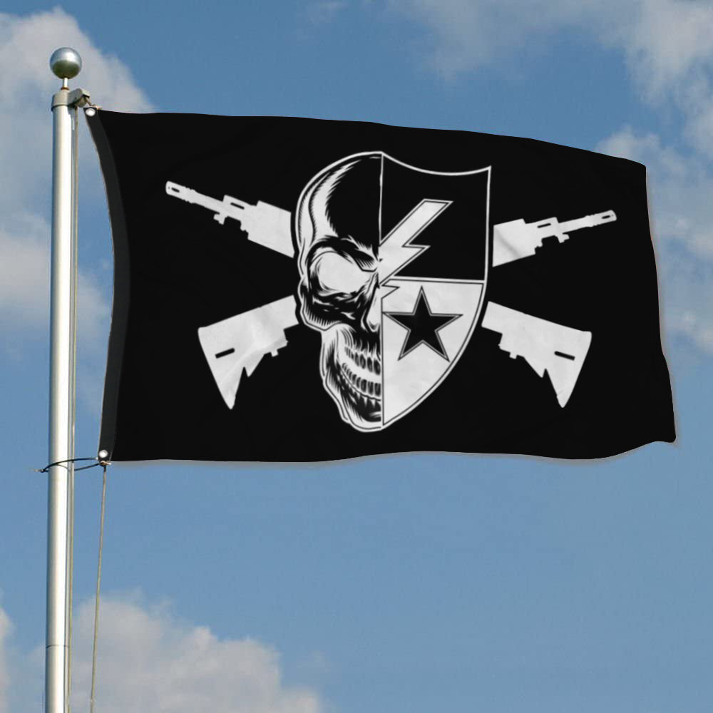 Fyon Ranger Regiment Pirate Flag Indoor and outdoor banner