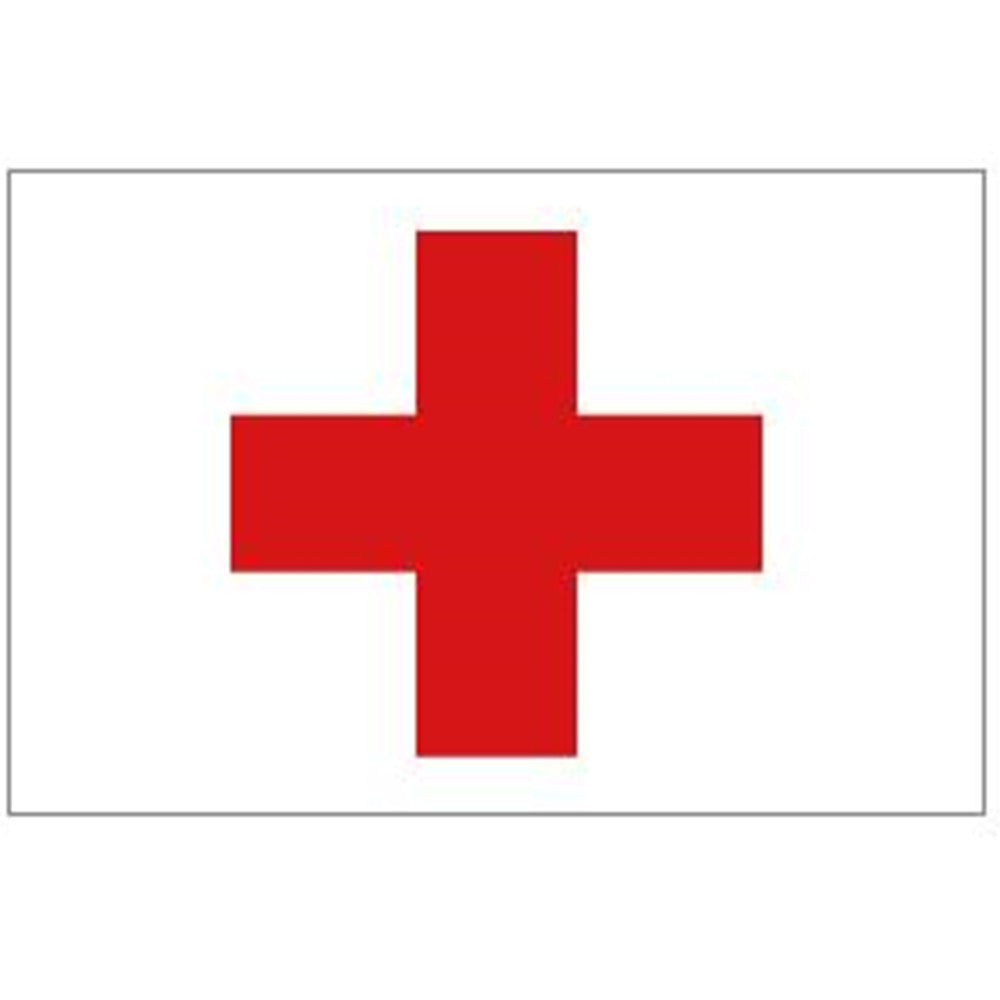 Red Cross Flag Indoor and outdoor banner