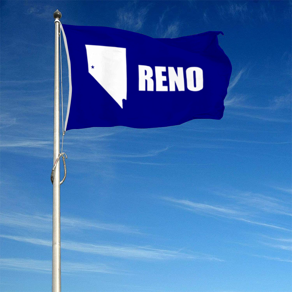 Fyon Reno, Nevada flag (1959–2018) Banner