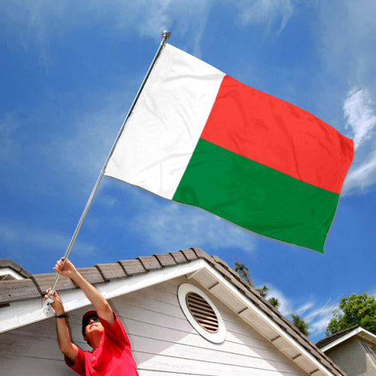 Fyon Republic of Madagascar Flag Indoor and outdoor banner