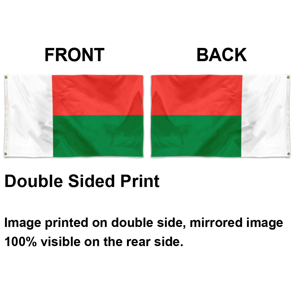 Fyon Republic of Madagascar Flag Indoor and outdoor banner