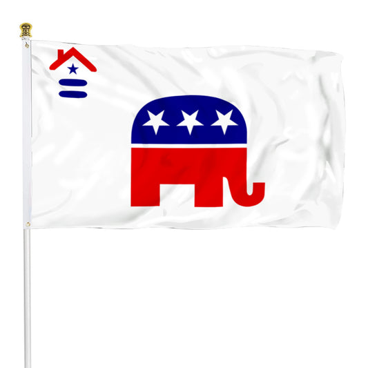 Fyon Revised US Log Cabin Republicans Flag Banner