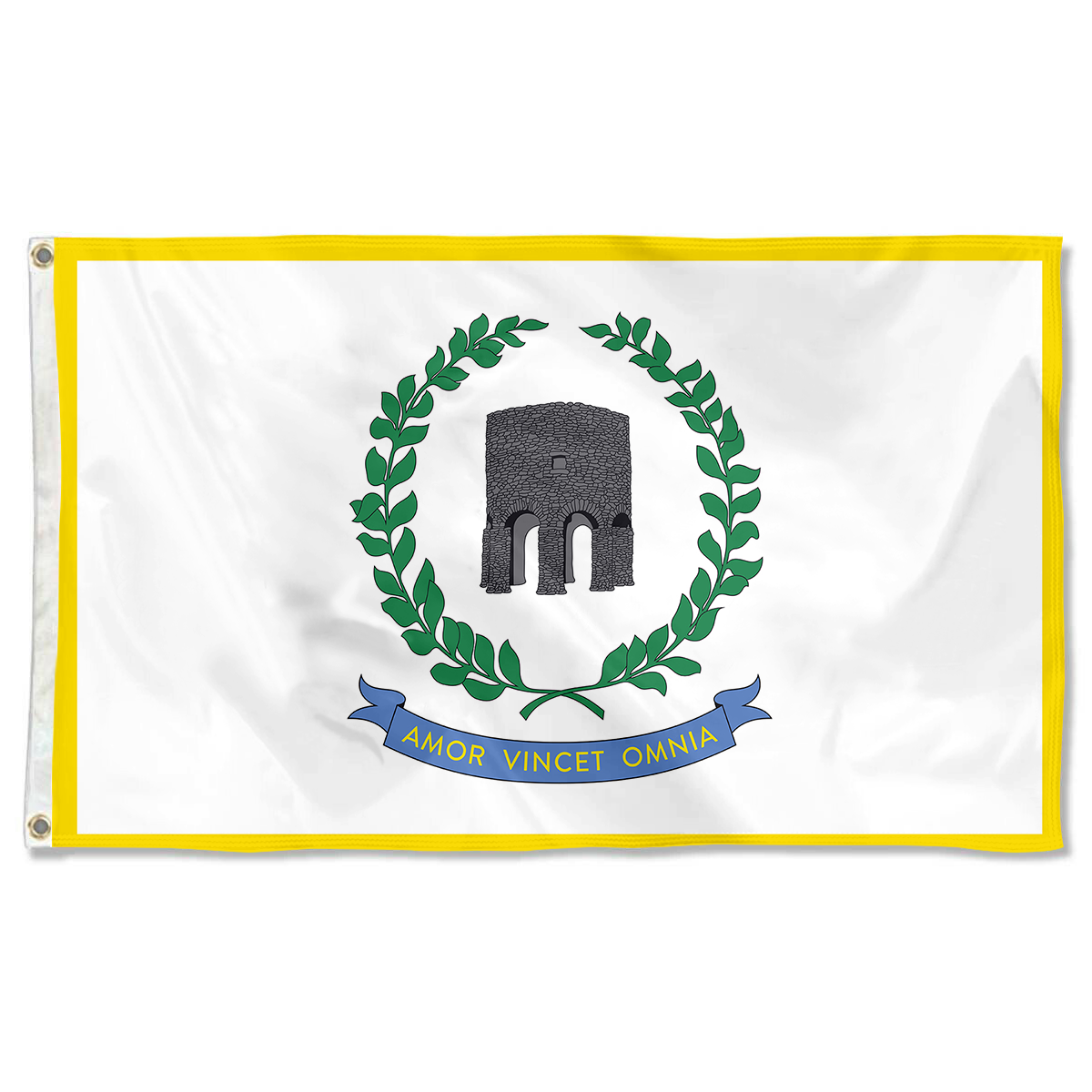 Fyon Ri-newport, Rhode Island flag Banner