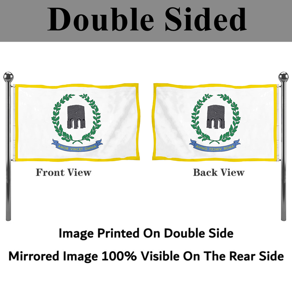 Fyon Ri-newport, Rhode Island flag Banner