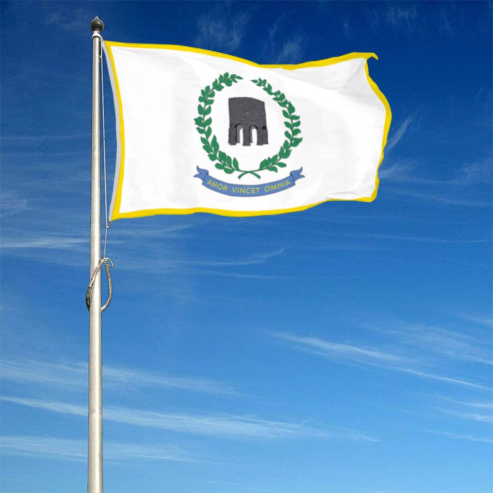 Fyon Ri-newport, Rhode Island flag Banner