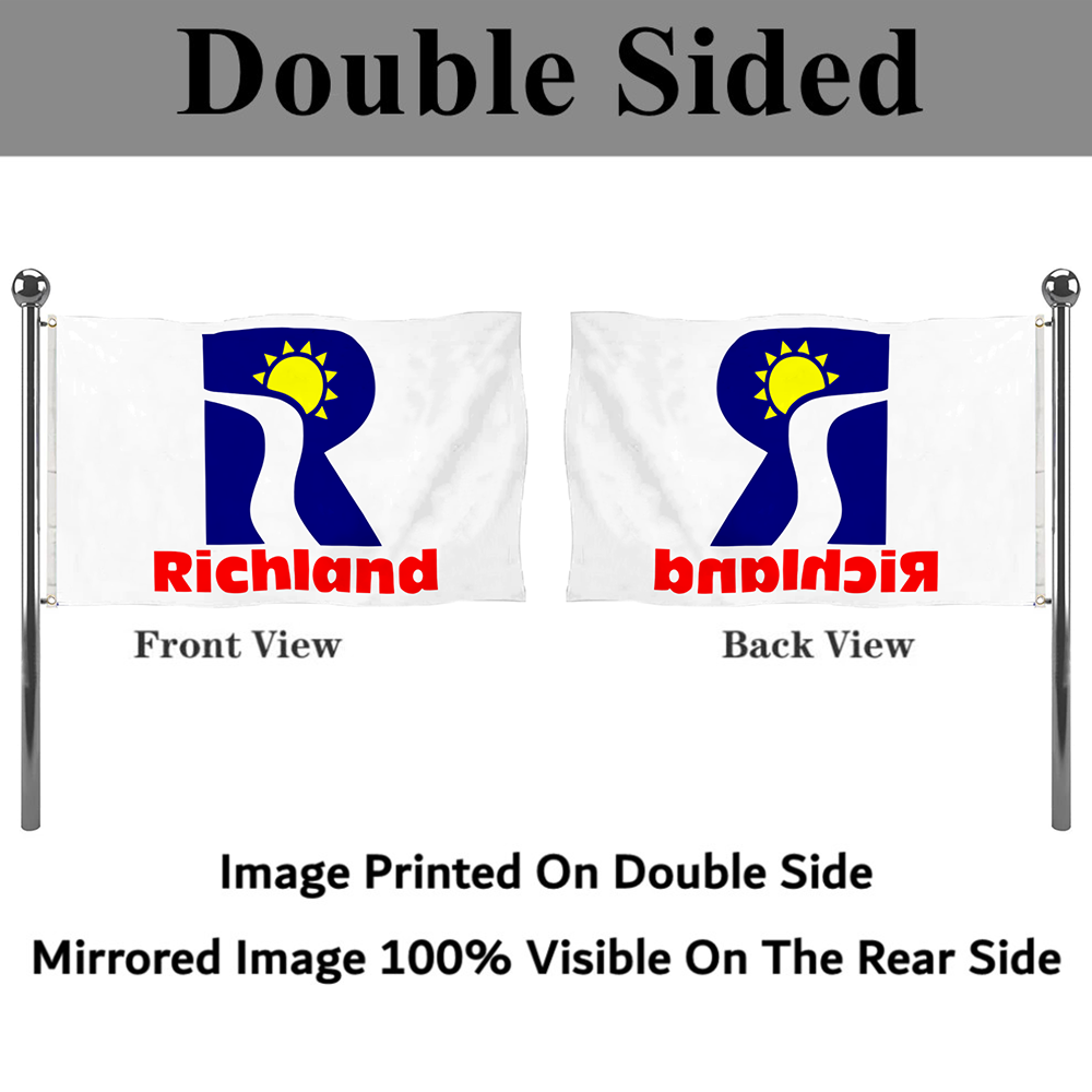 Fyon Richland, Washington flag banner