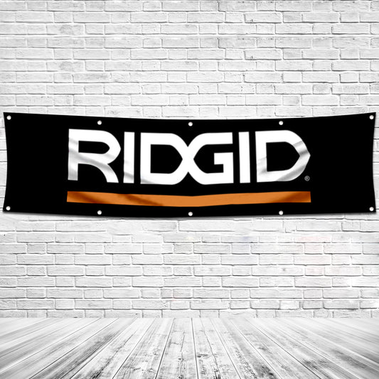 Fyon Ridgid Flag Banner 2x8 Feet