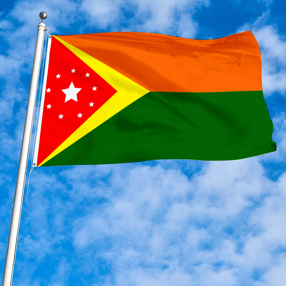 Fyon Rincon, Puerto Rico flag banner