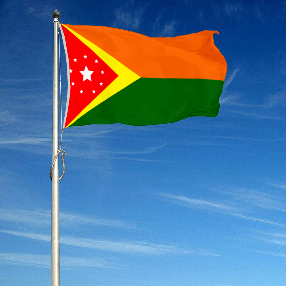 Fyon Rincon, Puerto Rico flag banner