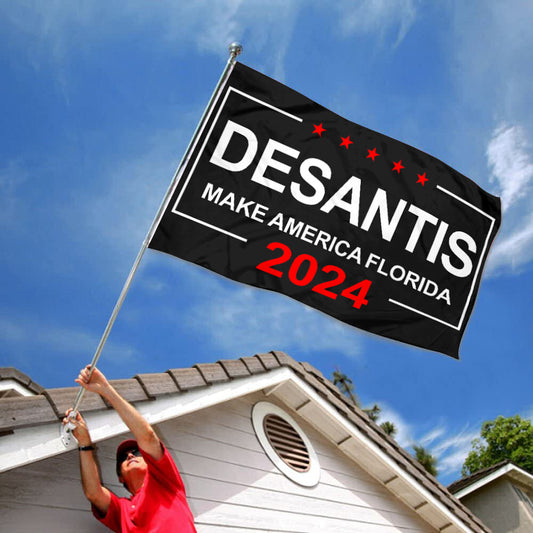 Fyon Ron Desantis Trump Make America Florida Flag Banner