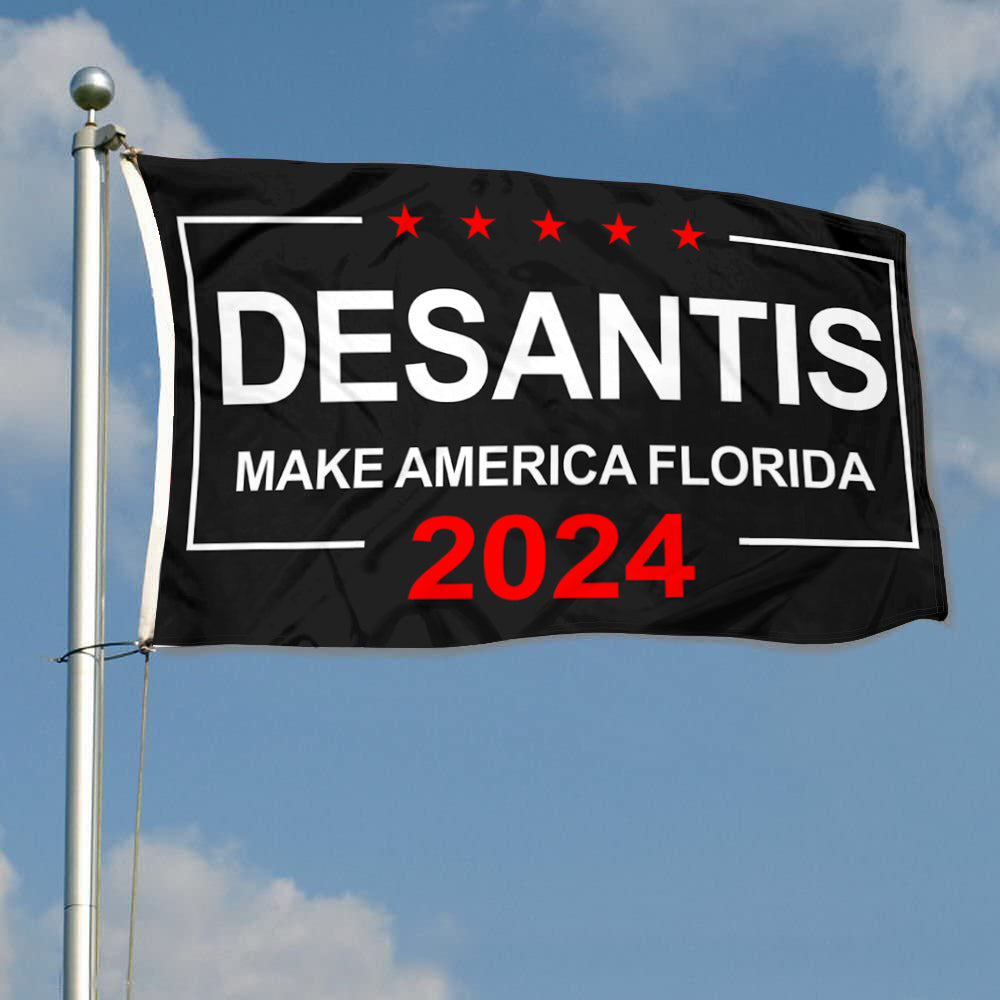 Fyon Ron Desantis Trump Make America Florida Flag Banner