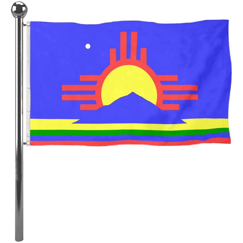Fyon Roswell, New Mexico flag Banner