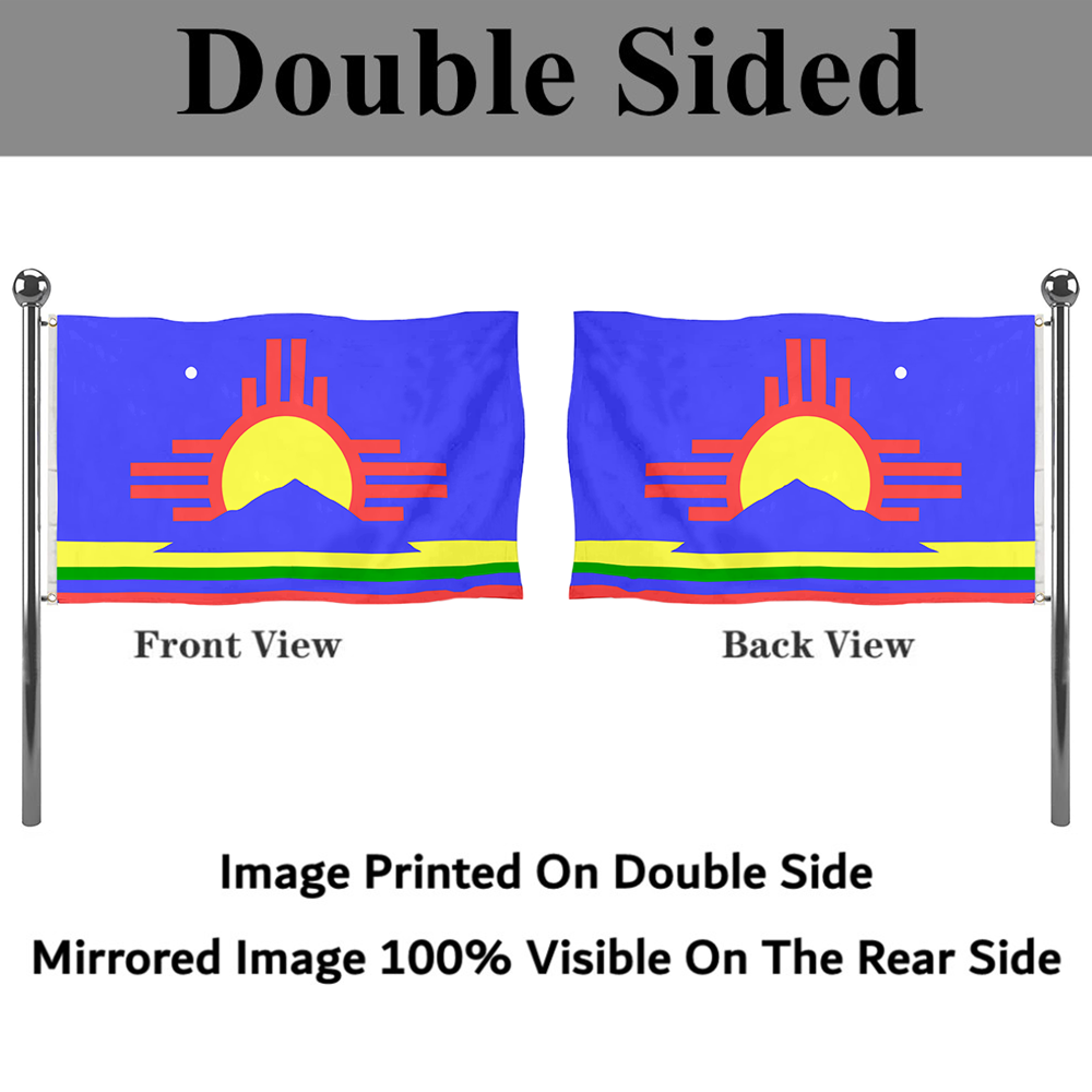 Fyon Roswell, New Mexico flag Banner