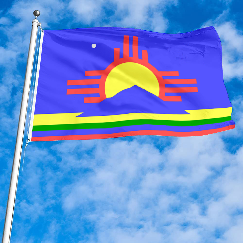 Fyon Roswell, New Mexico flag Banner