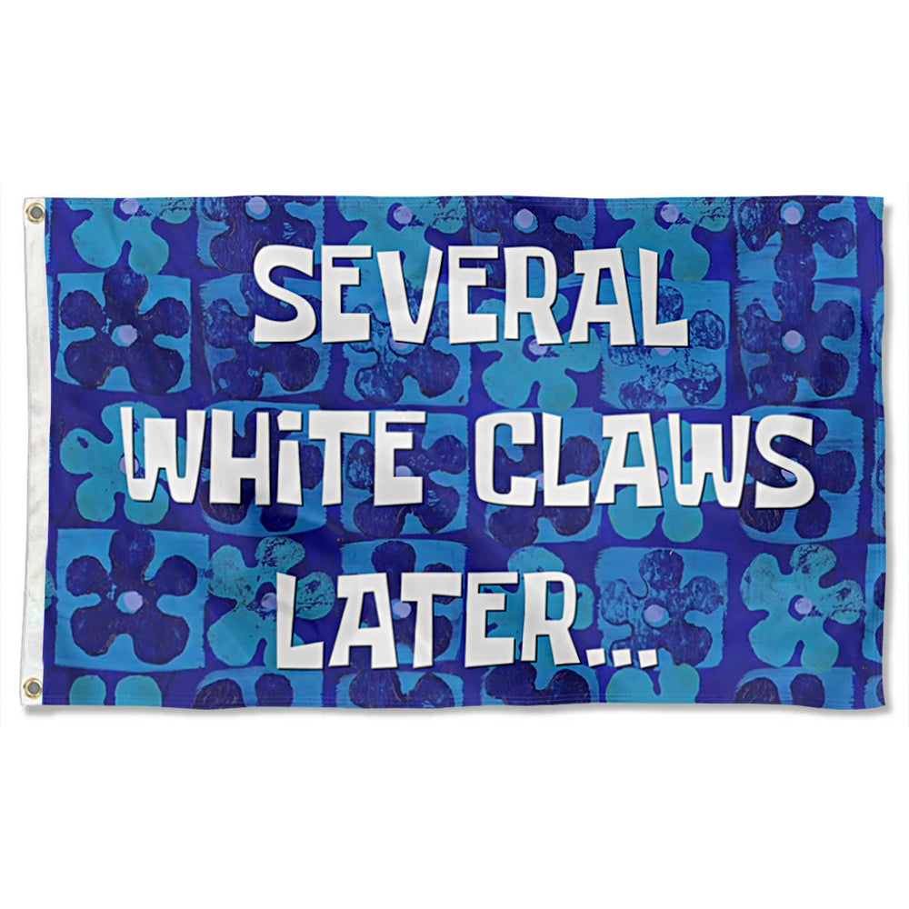Fyon SEVERAL CLAWS LATER Flag Banner