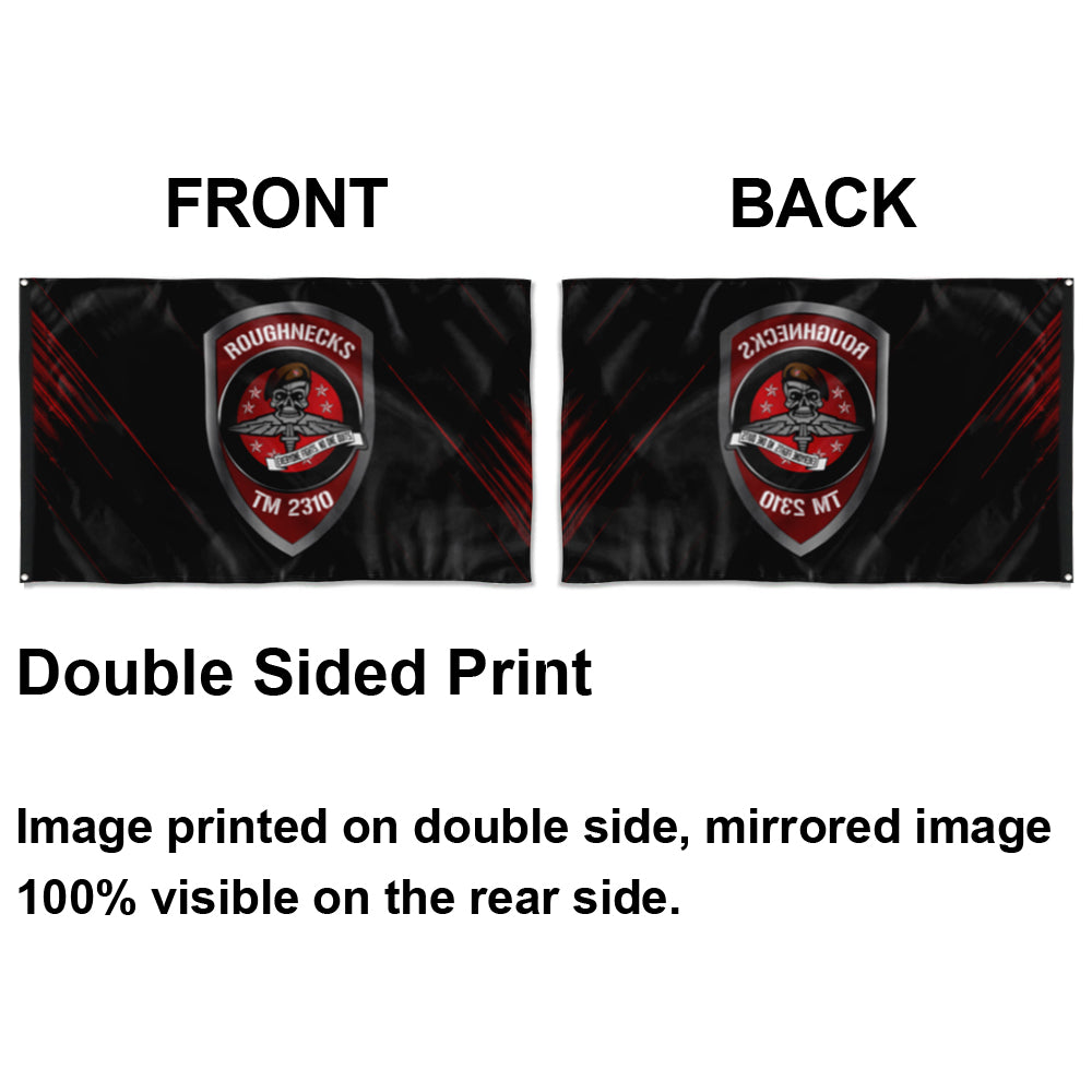Fyon SFAB Roughnecks TM 2310 Flag Indoor and outdoor banner