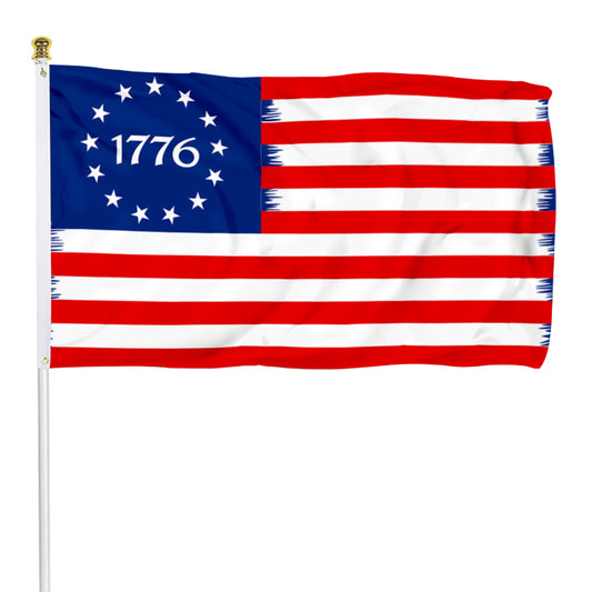 Fyon SONS OF LIBERTY 1776 BETSY ROSS VINTAGE Flag Banner