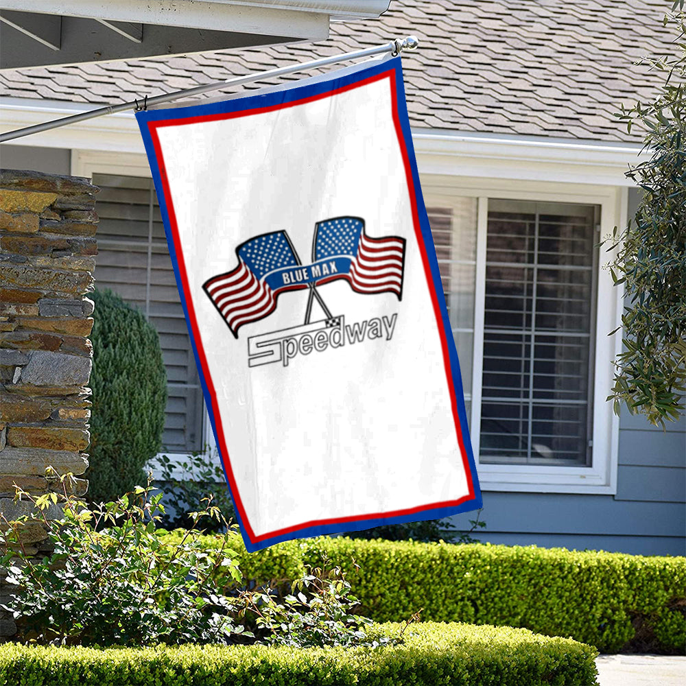 Fyon Speedway Blue Max Snowmobiles Man Cave Garage Flag Indoor and Outdoor Banner