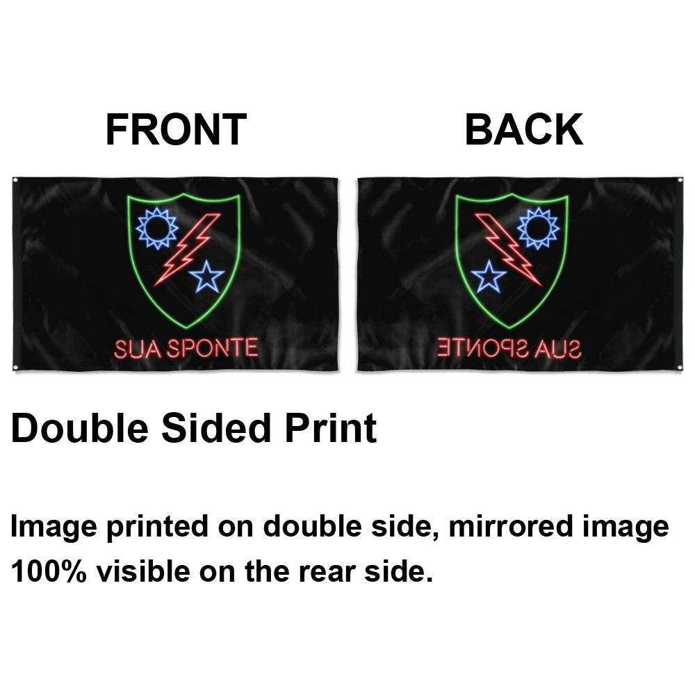 Fyon SUA Sponte Night Flag Indoor and outdoor banner