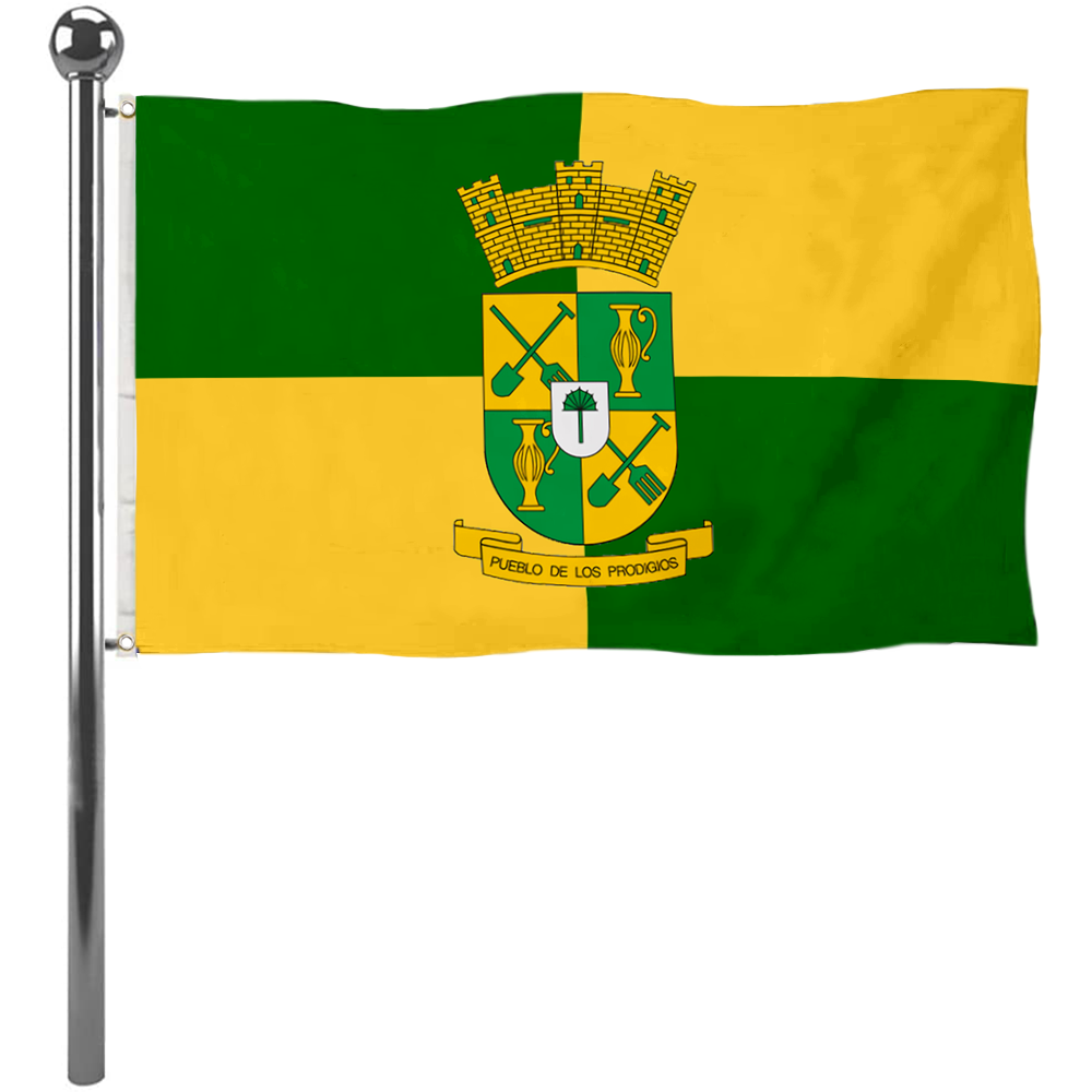 Fyon Sabana Grande, Puerto Rico flag Banner