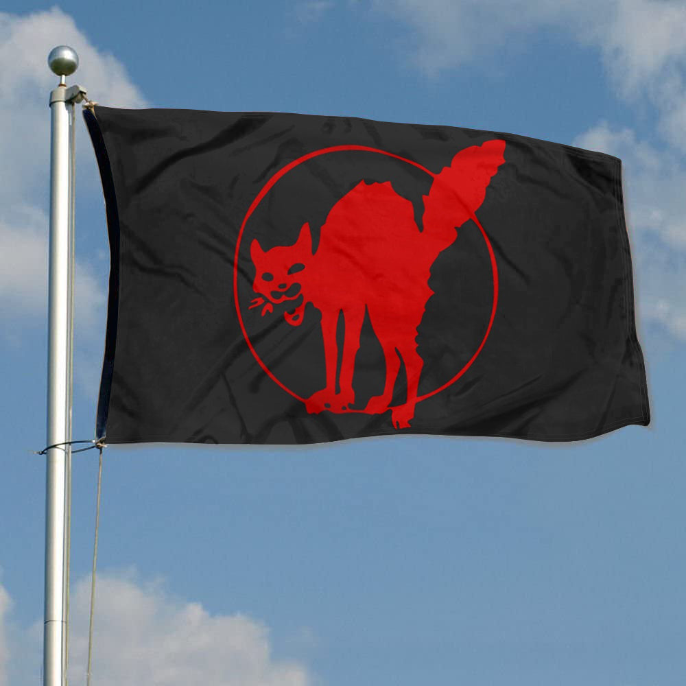 Fyon Sabo Tabby IWW Flag Indoor and Outdoor Banner