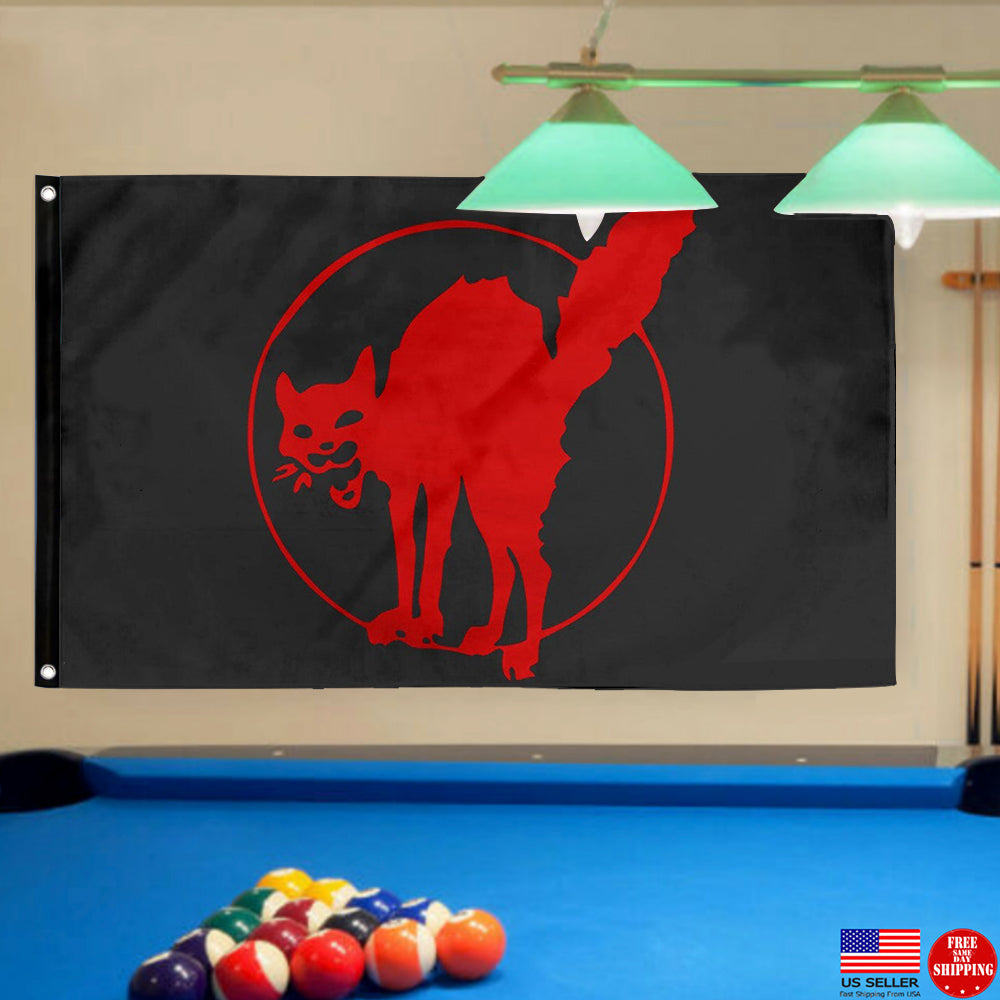 Fyon Sabo Tabby IWW Flag Indoor and Outdoor Banner