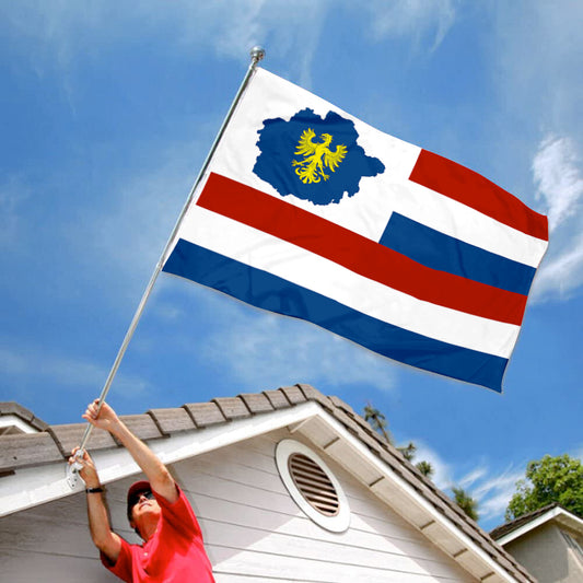 Fyon San Juan Province, Dominican Rep Flag Indoor and Outdoor Banner