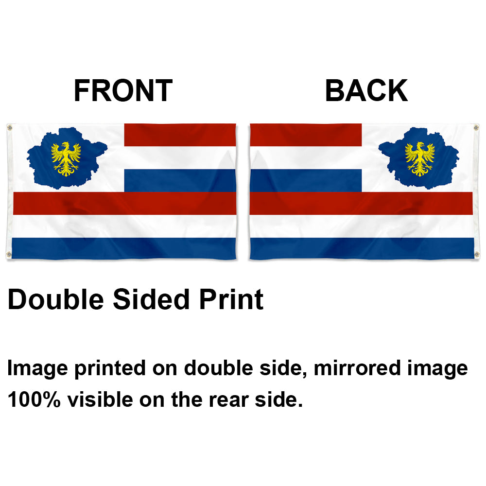 Fyon San Juan Province, Dominican Rep Flag Indoor and Outdoor Banner