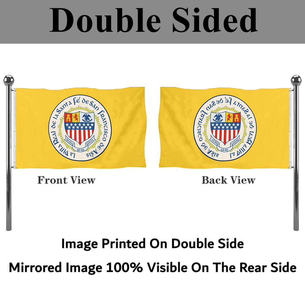 Fyon Santa Fe, New Mexico flag Banner