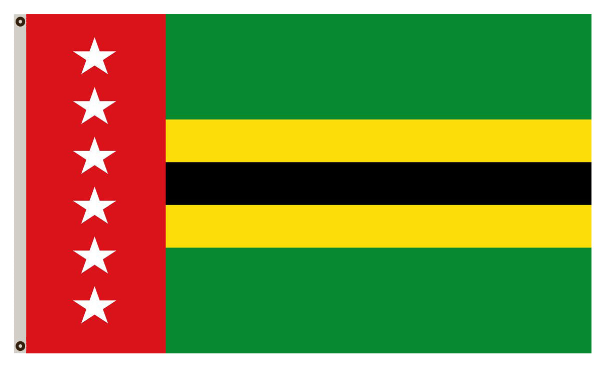 Fyon of Santander flag Colombia banner