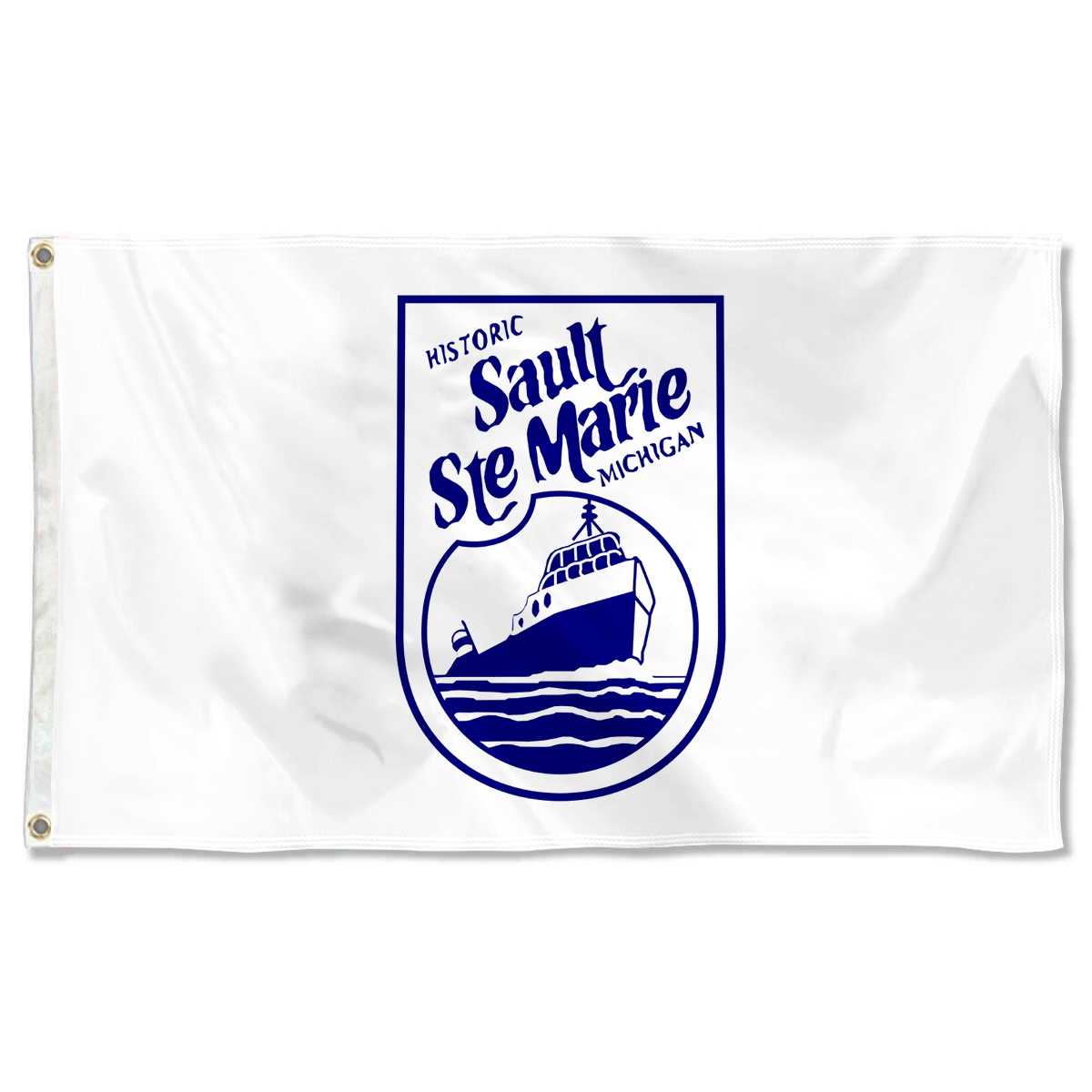 Fyon Sault Ste. Marie, Michigan flag Banner