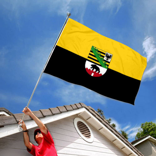 Fyon Saxony-Anhalt State Flag Banner