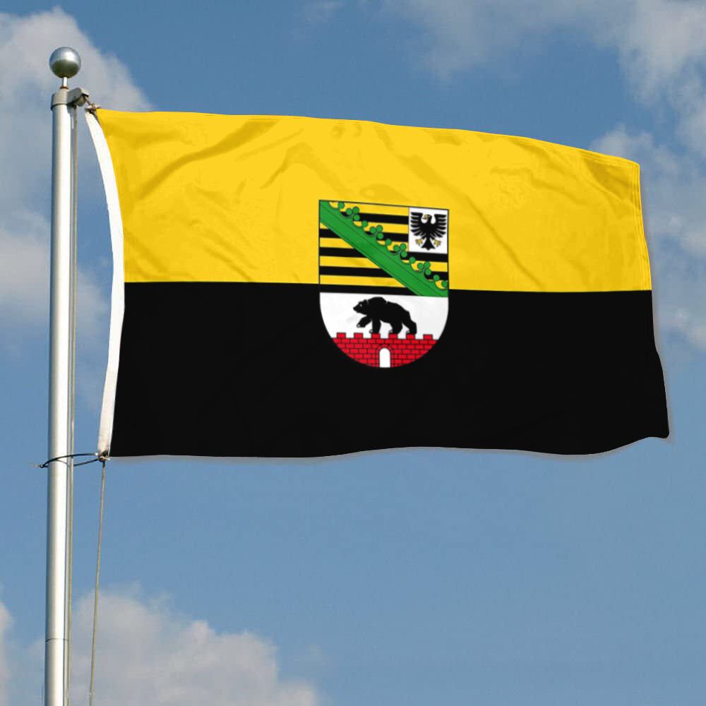 Fyon Saxony-Anhalt State Flag Banner