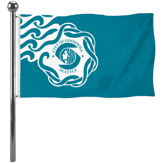 Fyon Seattle, Washington flag banner