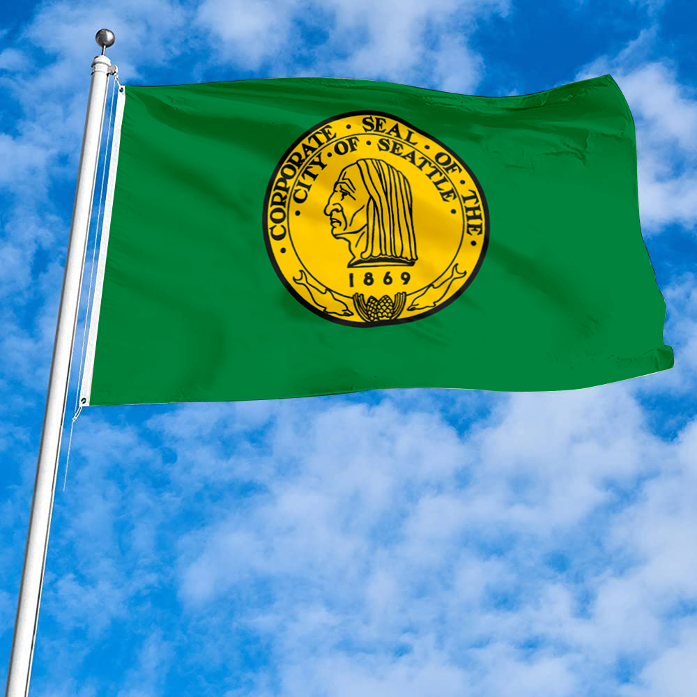 Fyon Seattle, Washington flag(1943–1963) Banner
