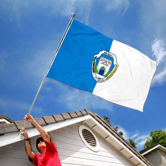Fyon Siliana Governorate,Tunisia Flag Indoor and outdoor banner