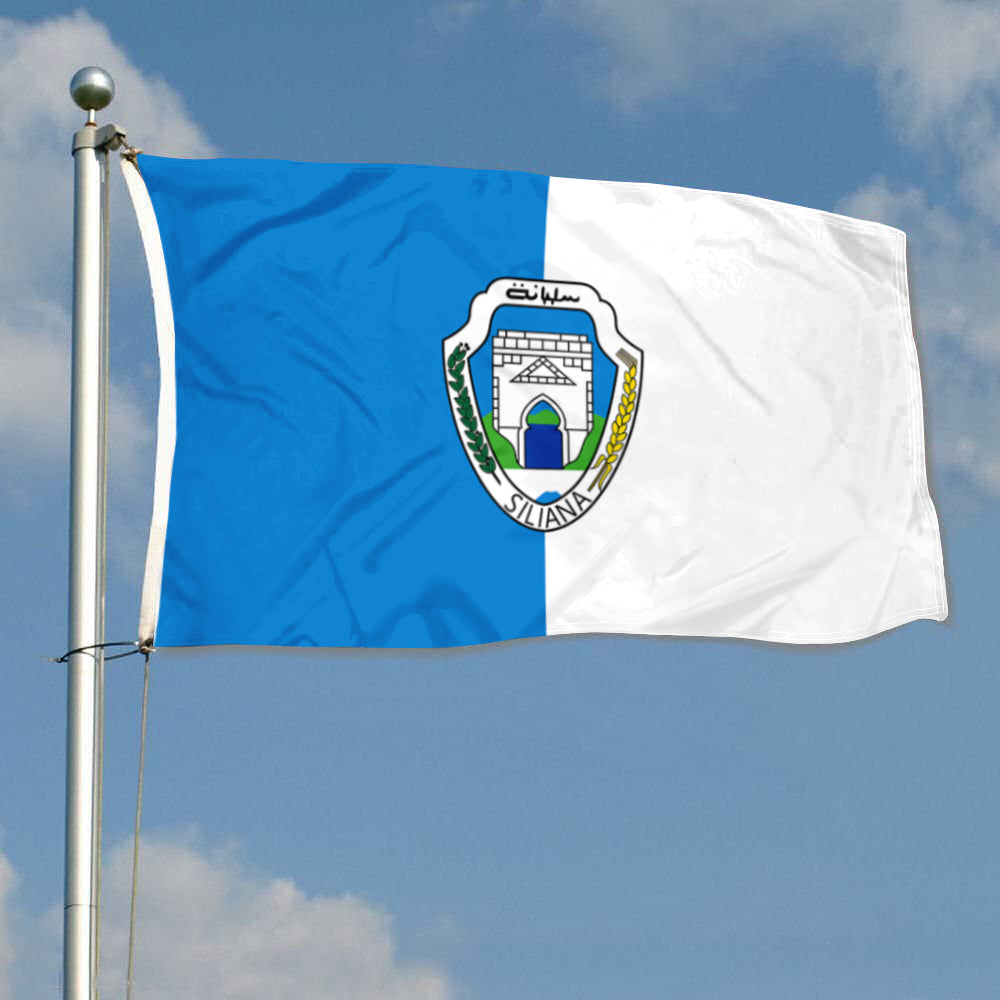 Fyon Siliana Governorate,Tunisia Flag Indoor and outdoor banner