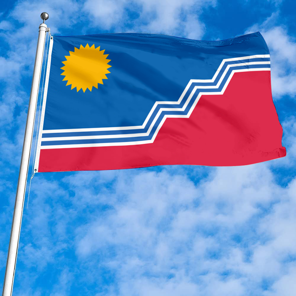 Fyon Sioux Falls, South Dakota flag Banner